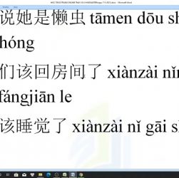 Luyện dịch tiếng Trung TOCFL online Band B1 bài tập ứng dụng trung tâm tiếng Trung thầy Vũ tphcm